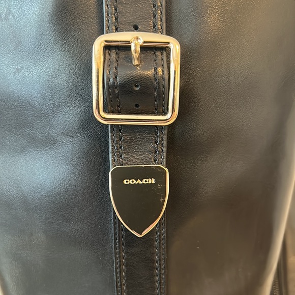 EUC Black Leather Coach Boots - Picture 2 of 3